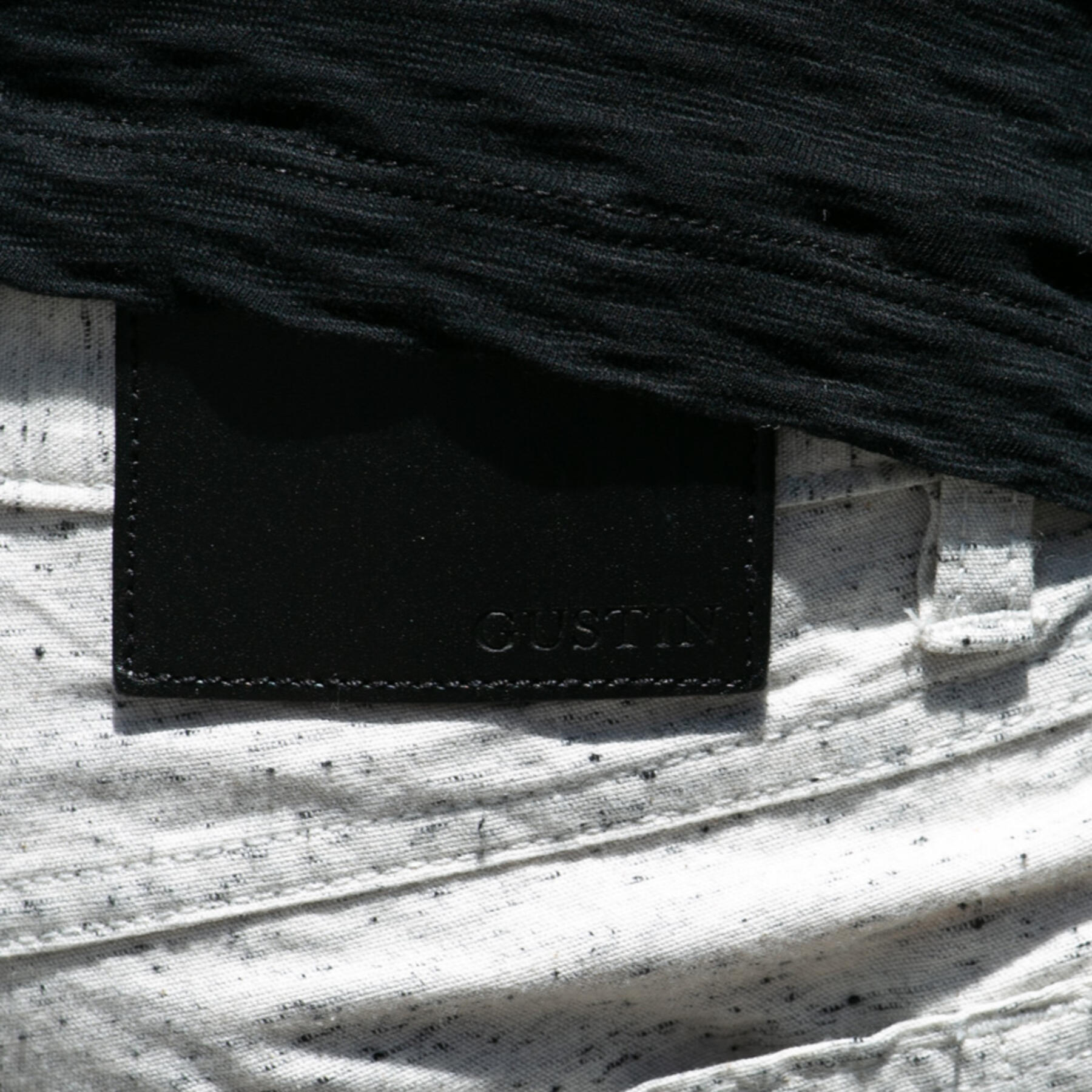 gustin #18 black nep natural 5 pocket