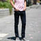 gustin #19 linen 5 pocket - navy