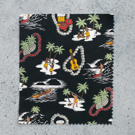 gustin #754 island fantasy short sleeve - black