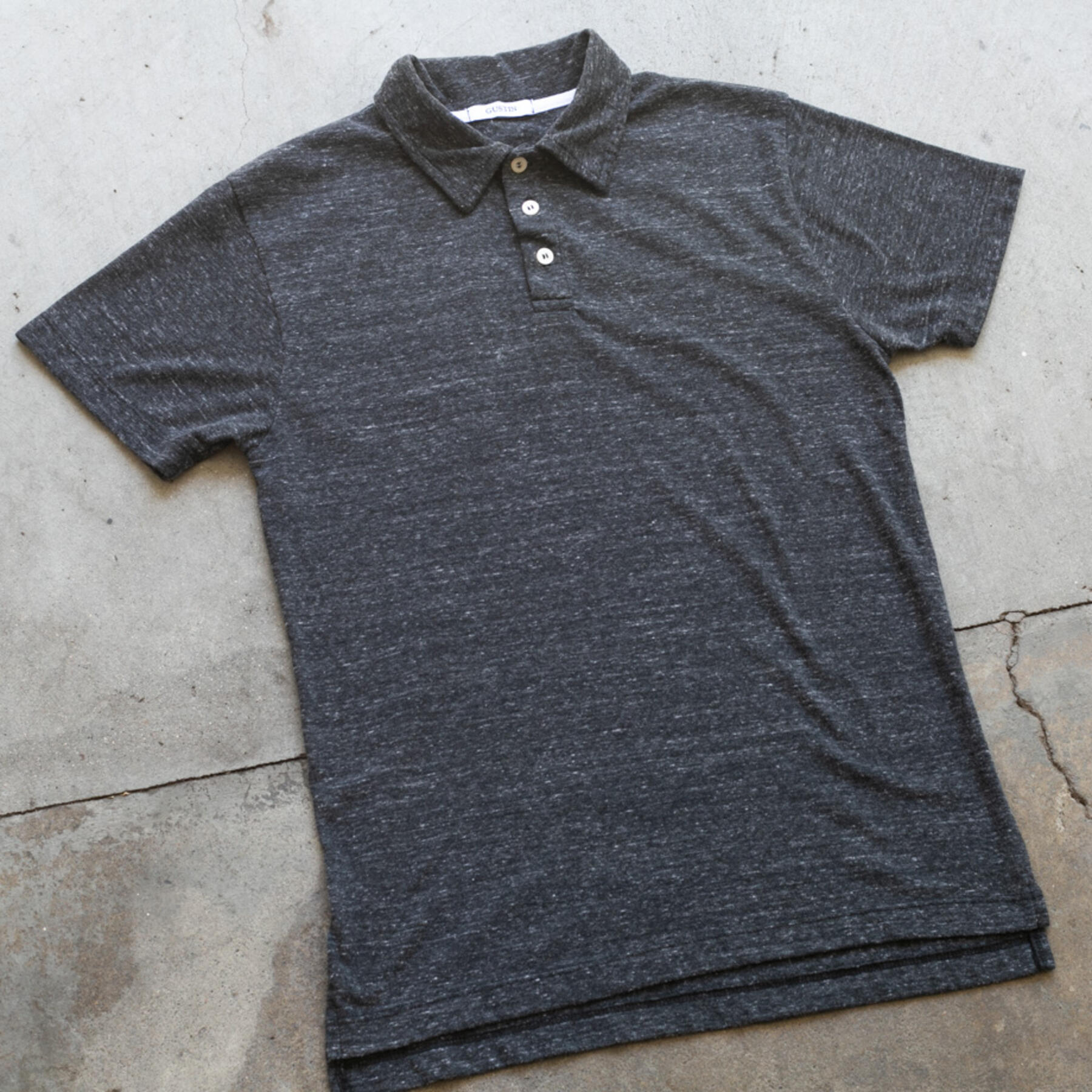 gustin heather polo greyscale collection