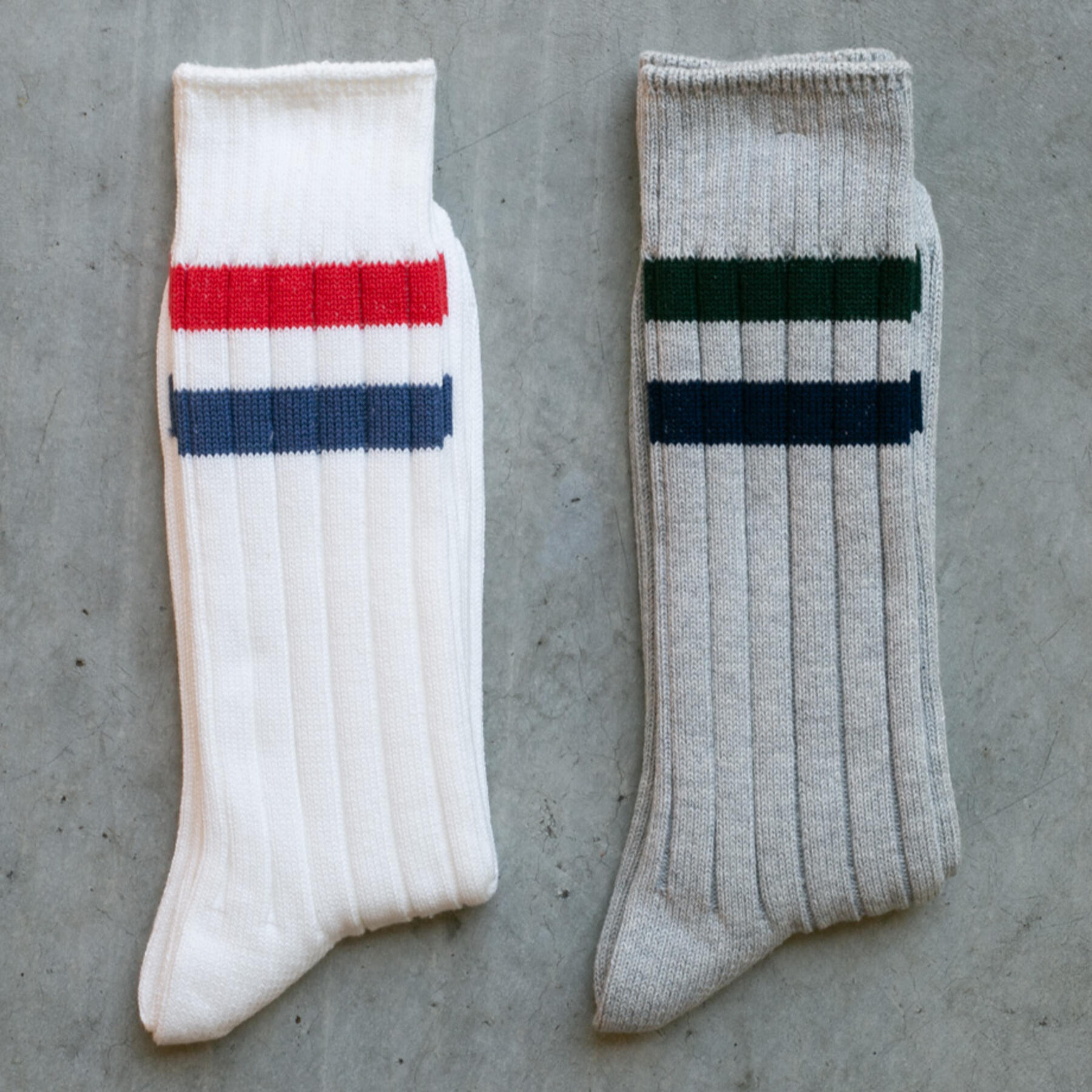 gustin japan vintage gym sock 2pk