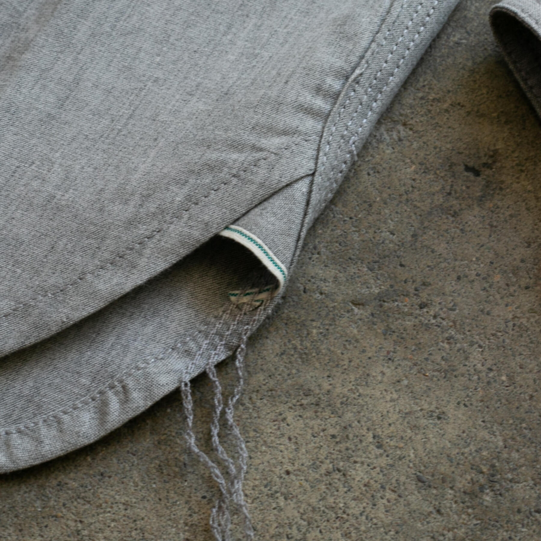 gustin #45 heather selvedge workshirt