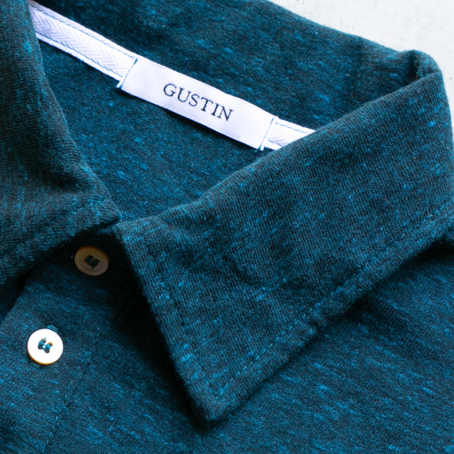 gustin heather polo ocean collection 3 pack (deep ocean, sea green, white)