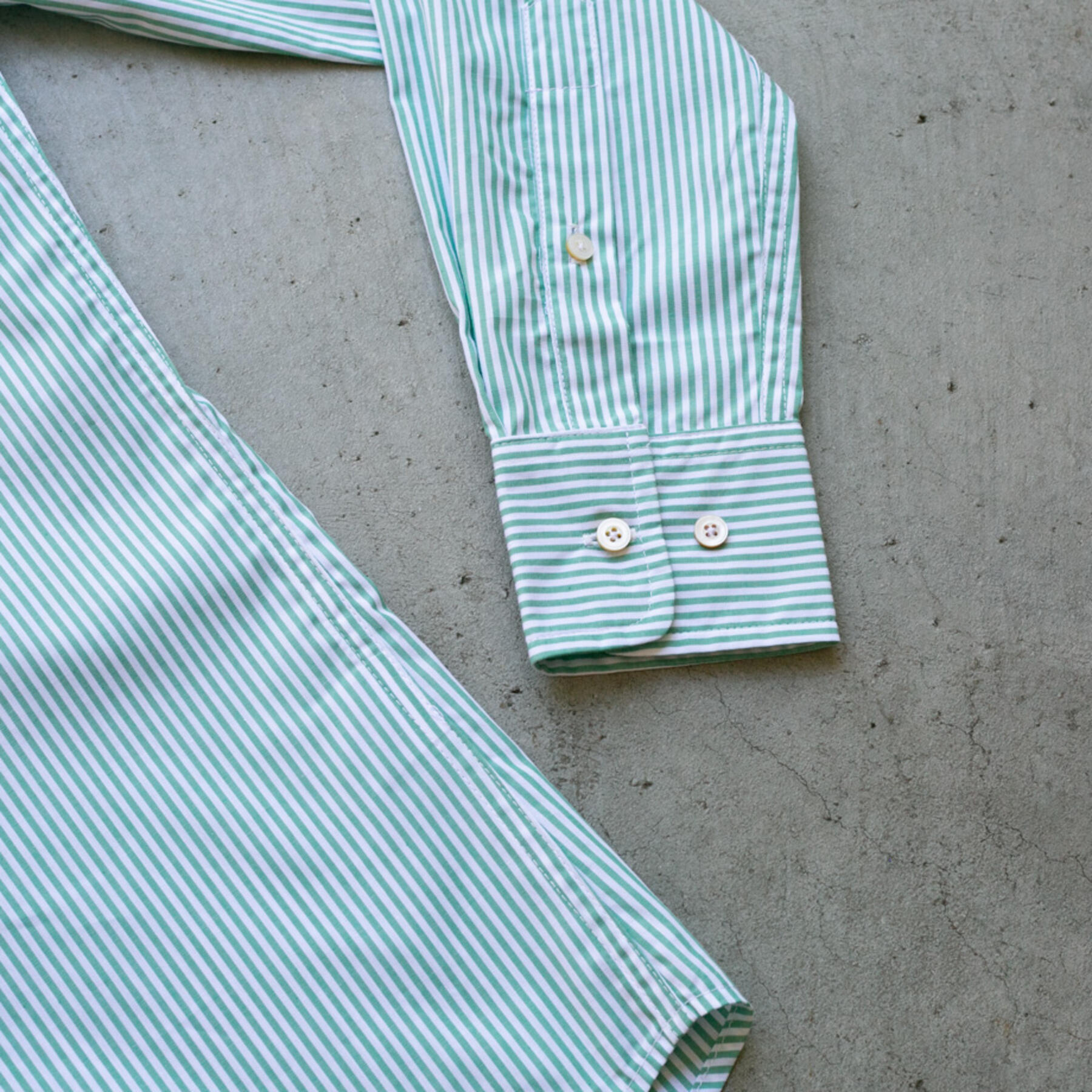 gustin #767 classic stripe - seafoamxwhite