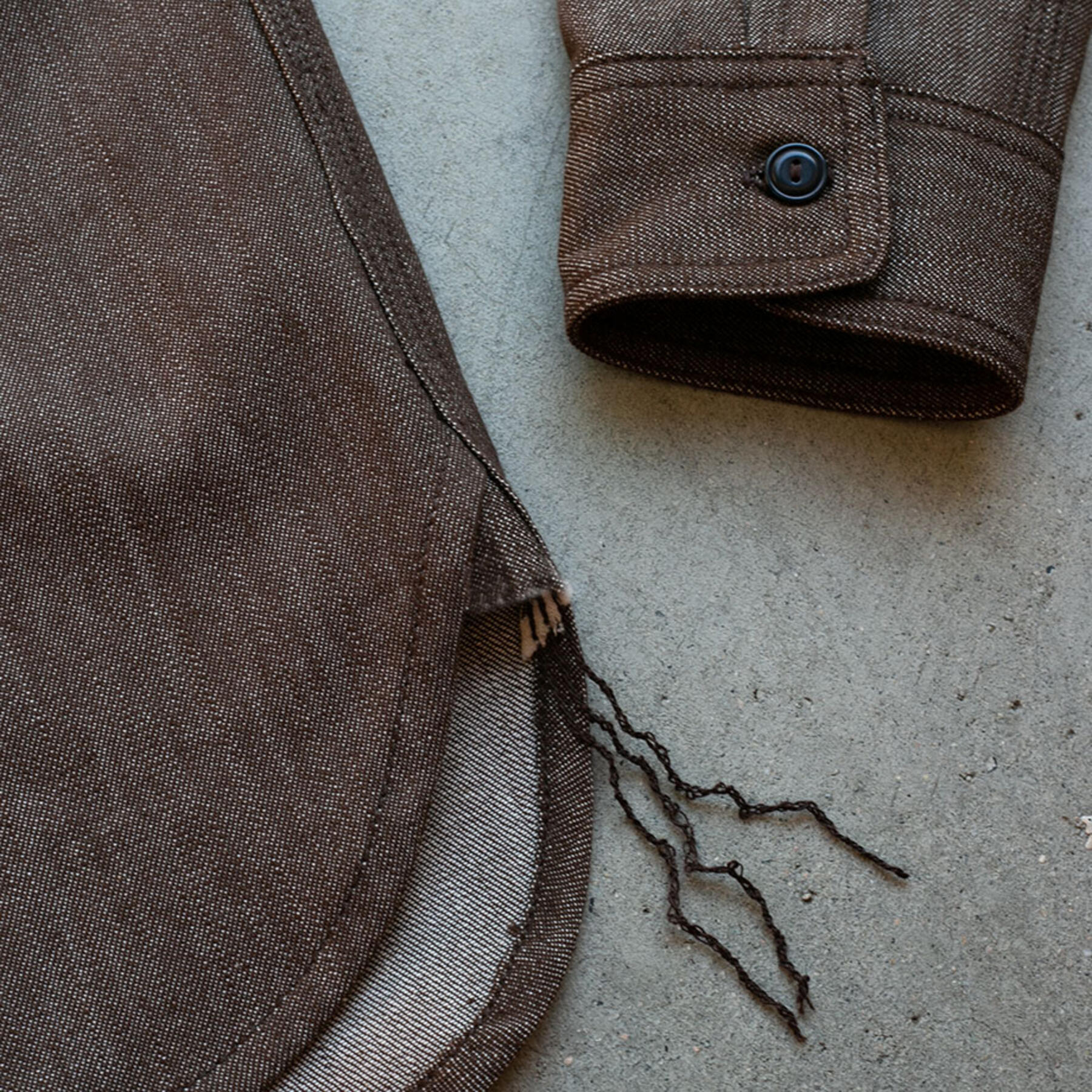 gustin #47 rust brown workshirt