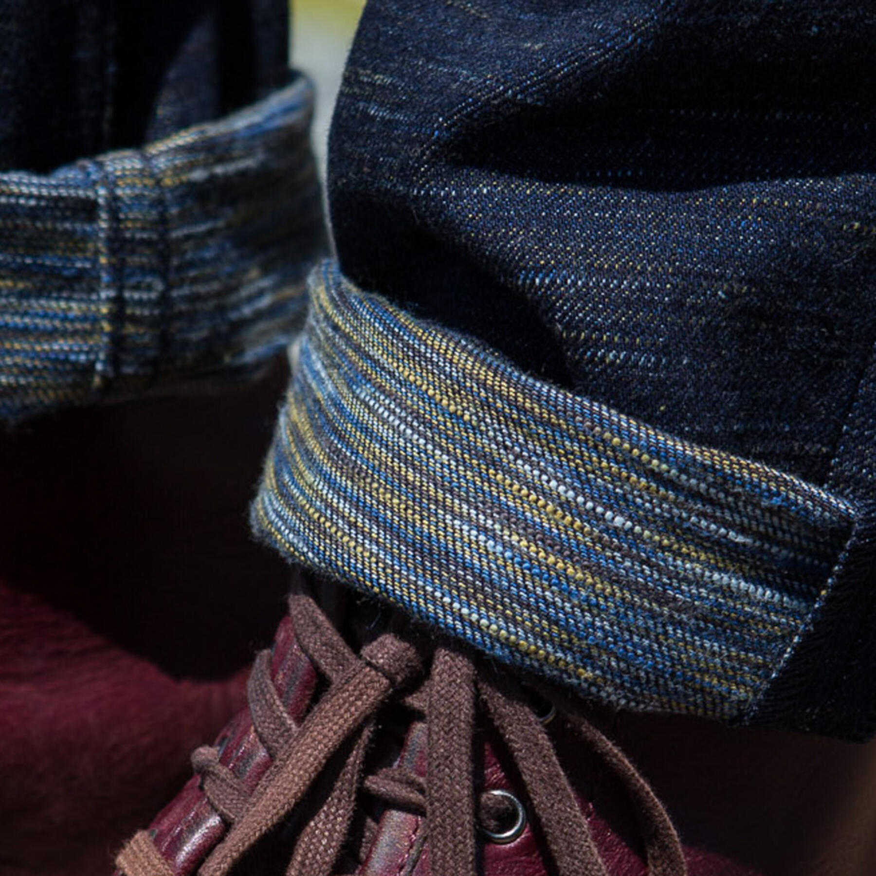gustin #31 indigo rainbow 5 pocket
