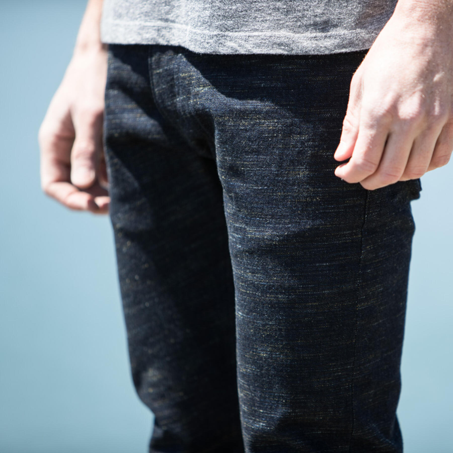 gustin #31 indigo rainbow 5 pocket