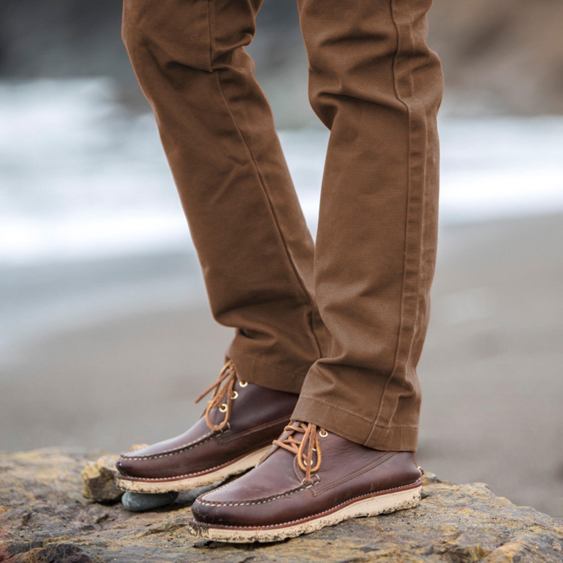 gustin #207 camel duck canvas chino