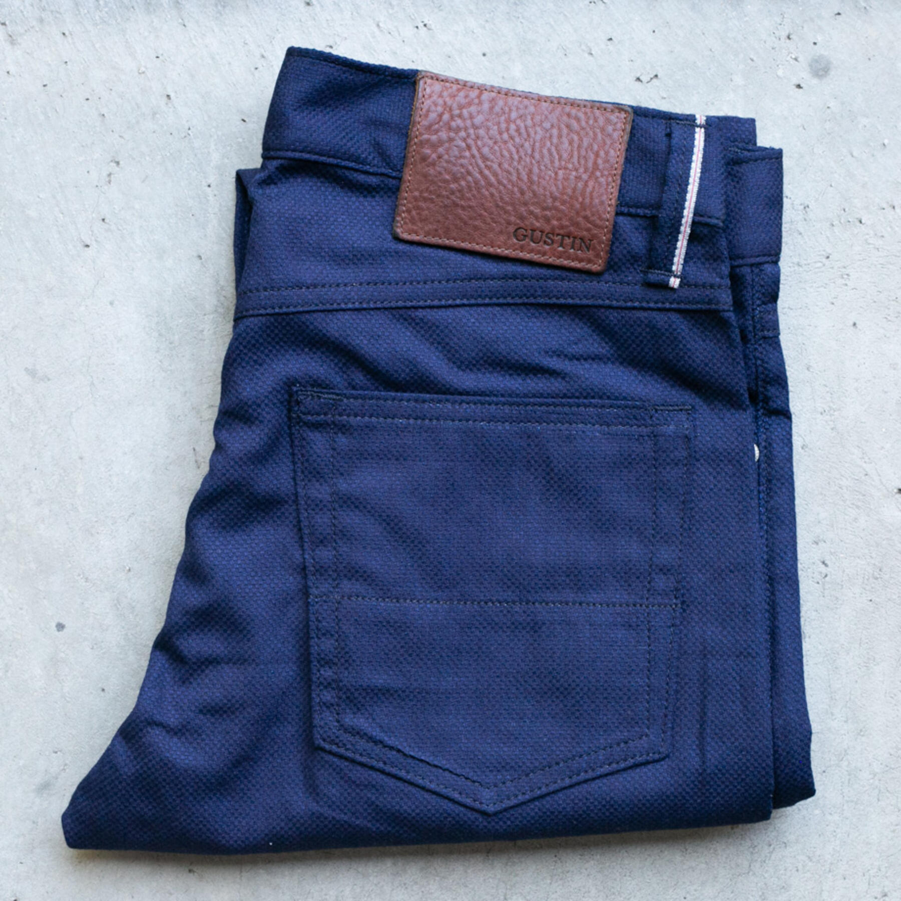 gustin #487 superlight selvedge dobby