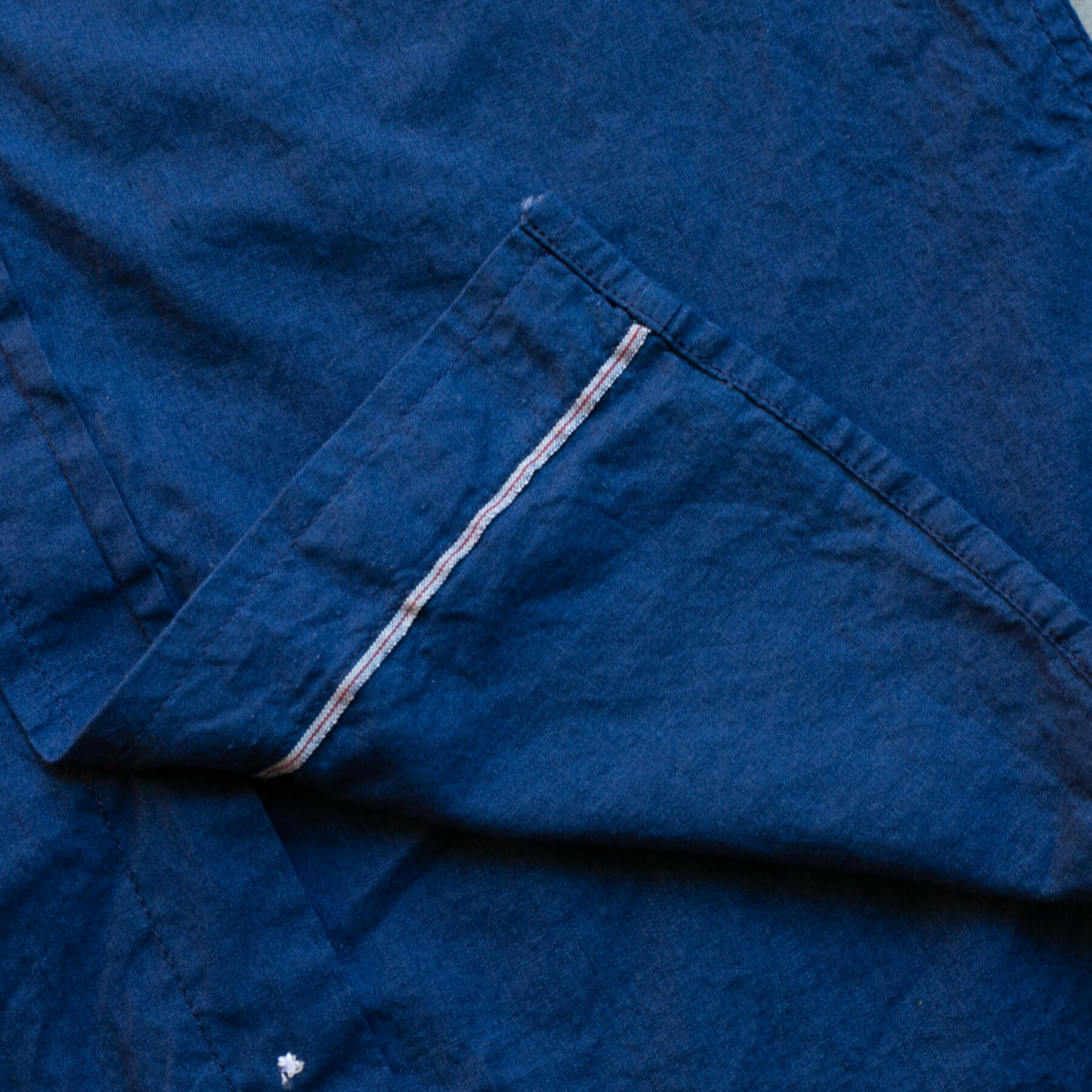 gustin #770 double indigo selvedge chambray
