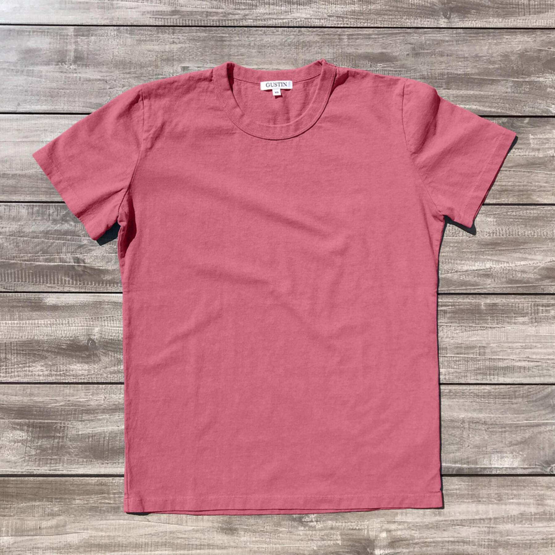 gustin heavyweight t-shirt 2 pack (faded rose)
