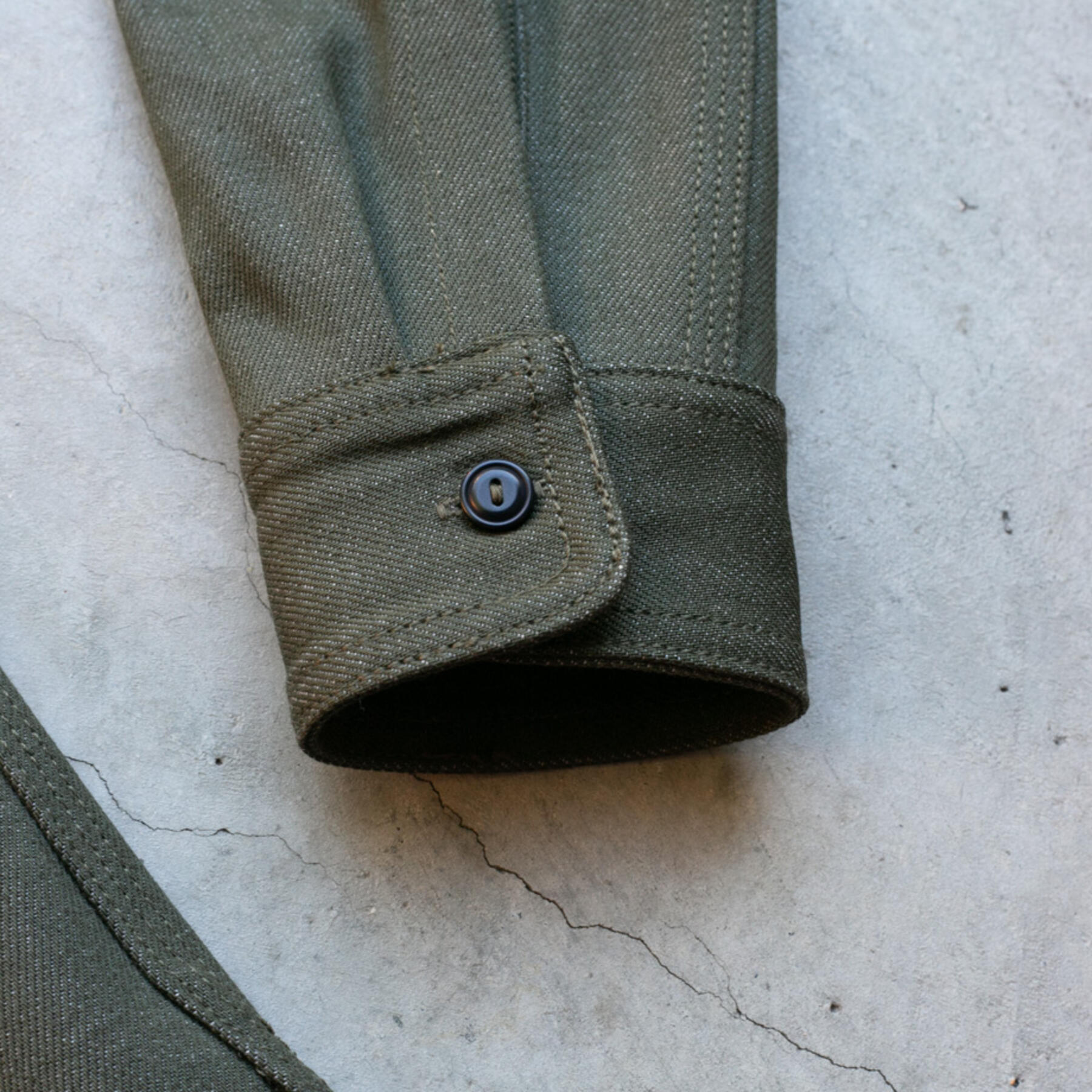 gustin #50 cone armyxgrey workshirt