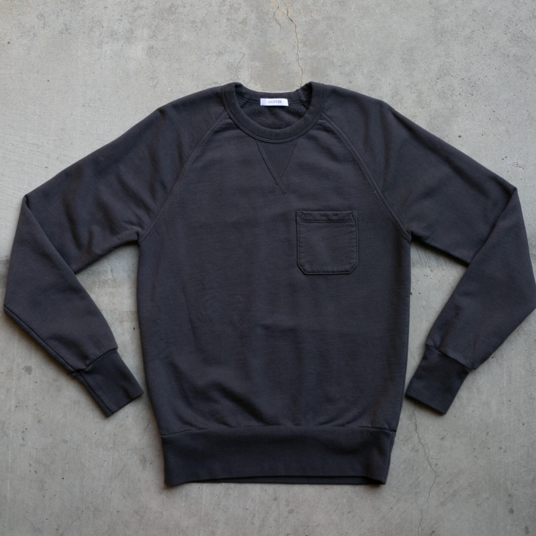 gustin pocket sweatshirt - titanium