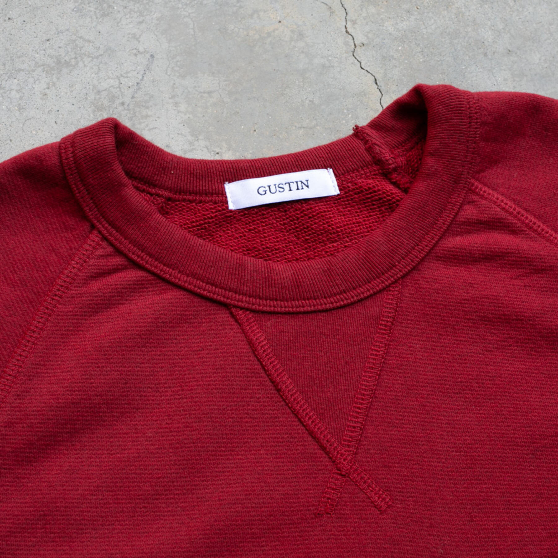 gustin pocket sweatshirt - red