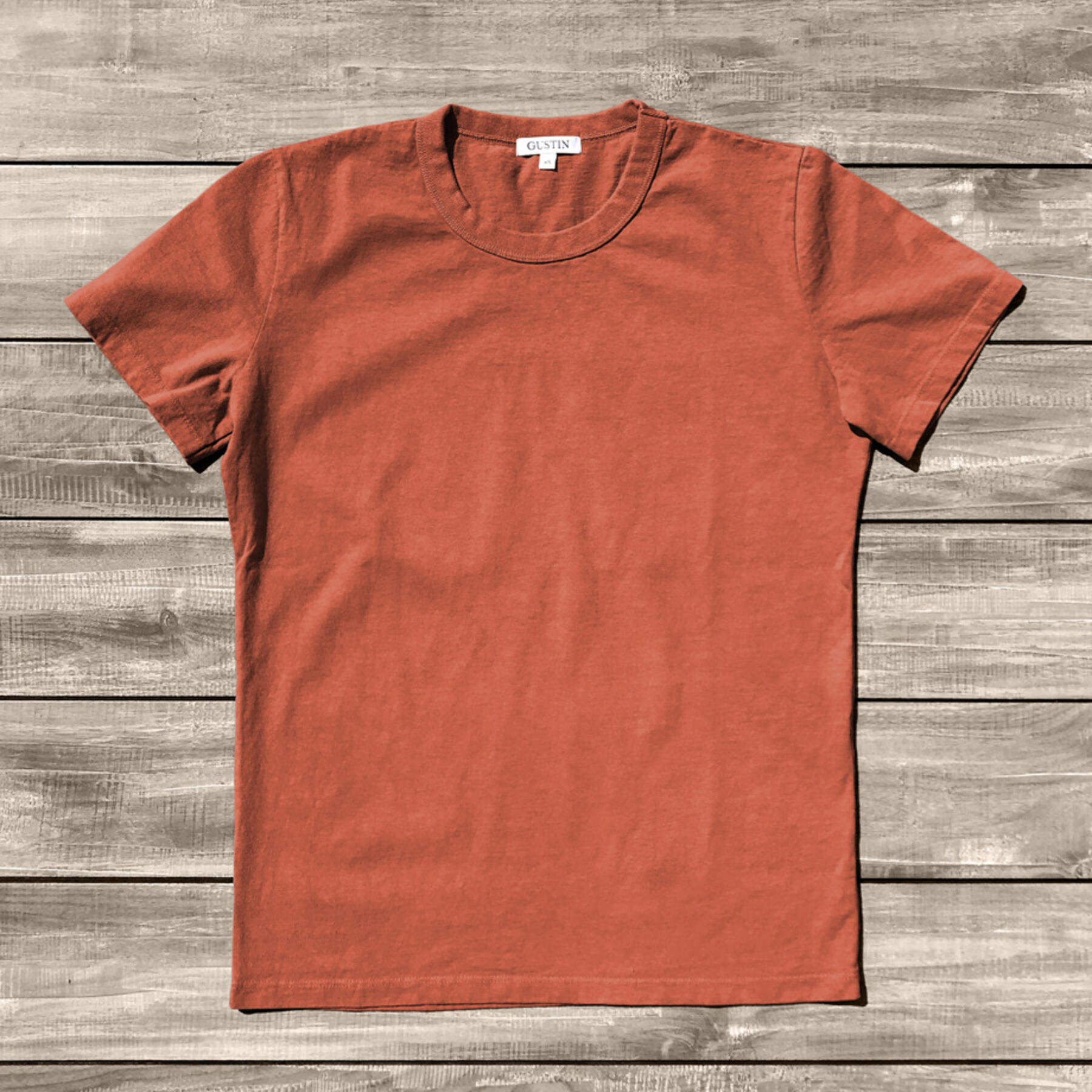 gustin heavyweight t-shirt 2 pack (burnt orange)