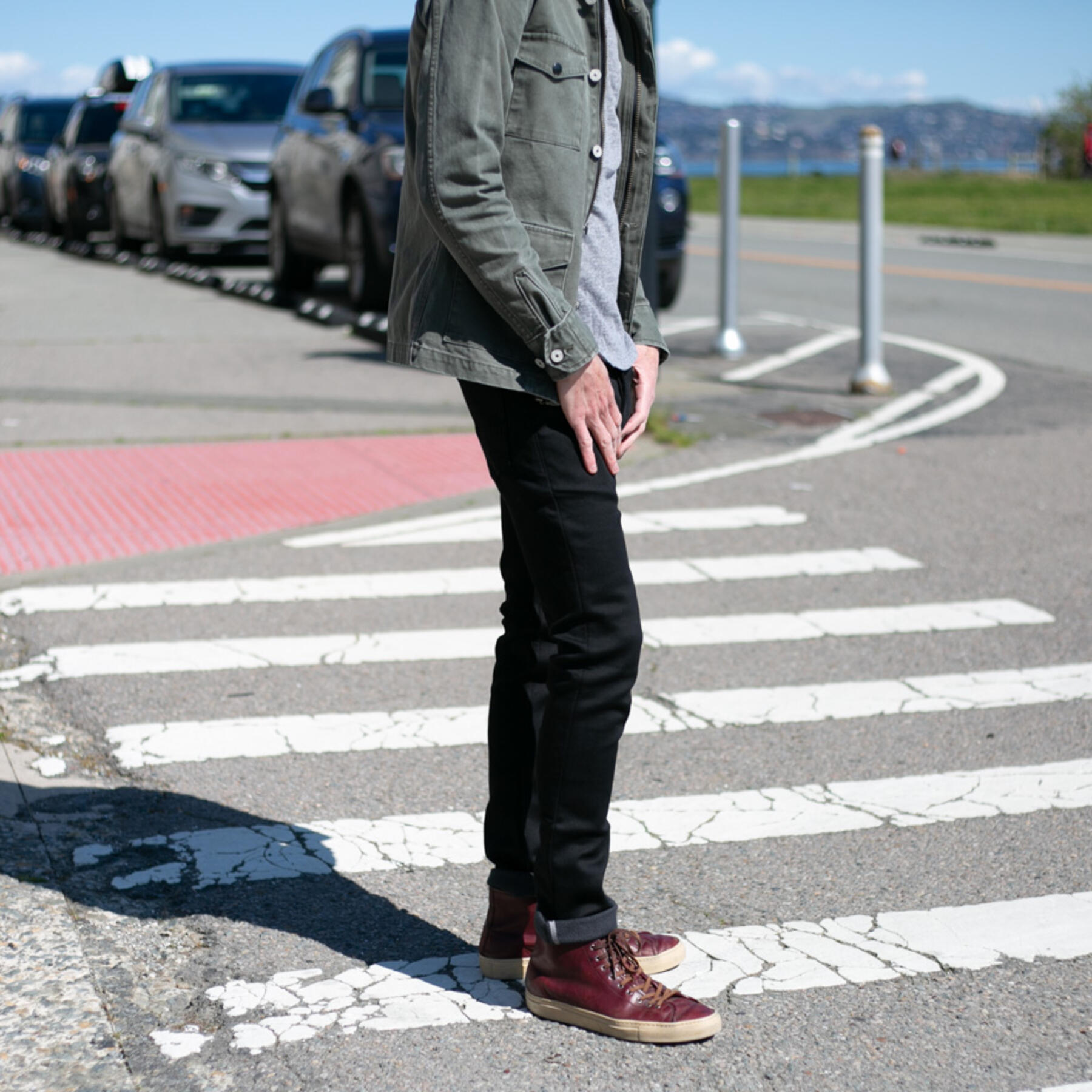 gustin #489 the selvedge french terry