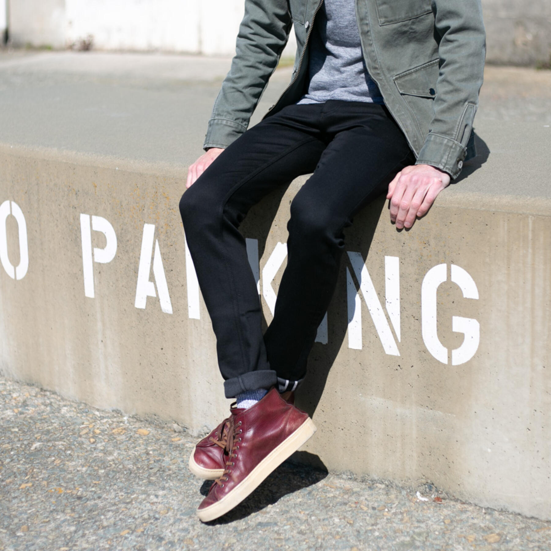 gustin #489 the selvedge french terry