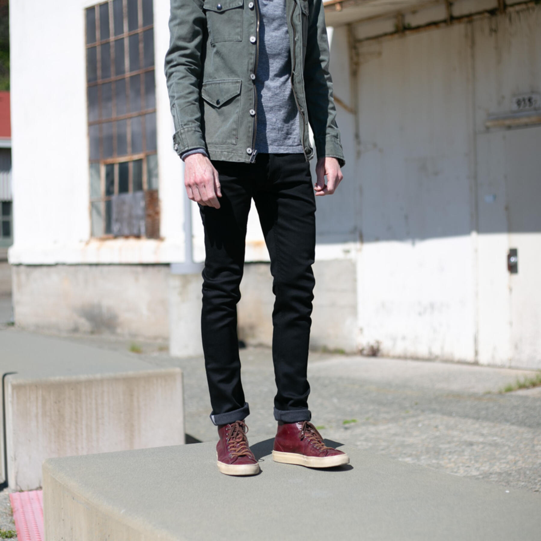 gustin #489 the selvedge french terry