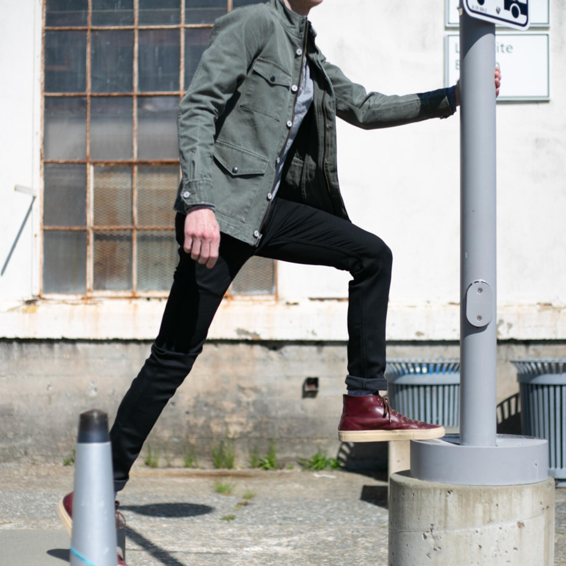 gustin #489 the selvedge french terry
