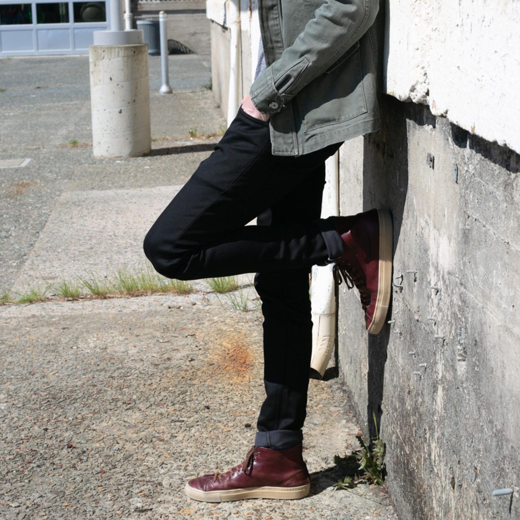 gustin #489 the selvedge french terry