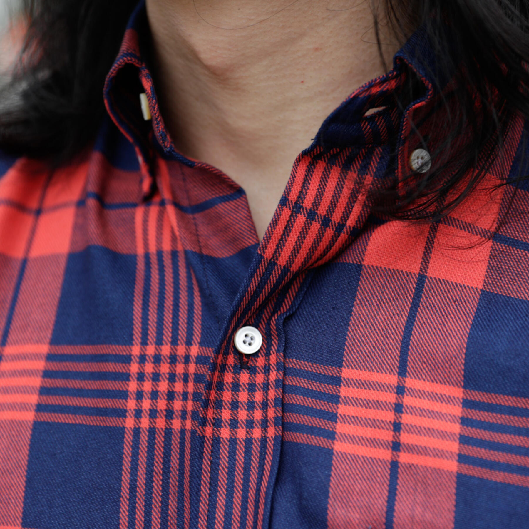 gustin #772 indigo fire - plaid