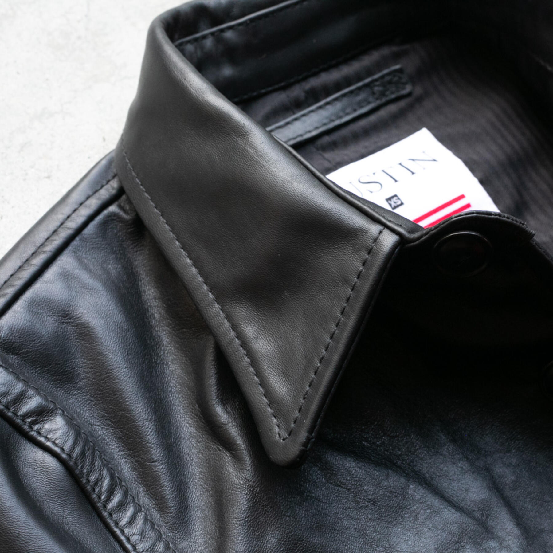 gustin the l4 - horween horsehide black