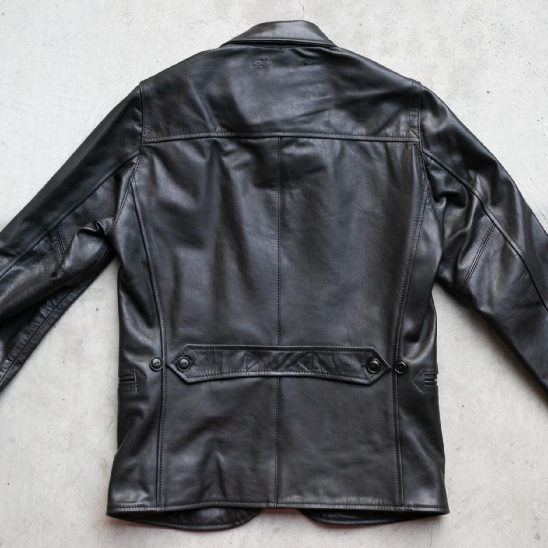 gustin the l4 - horween horsehide black