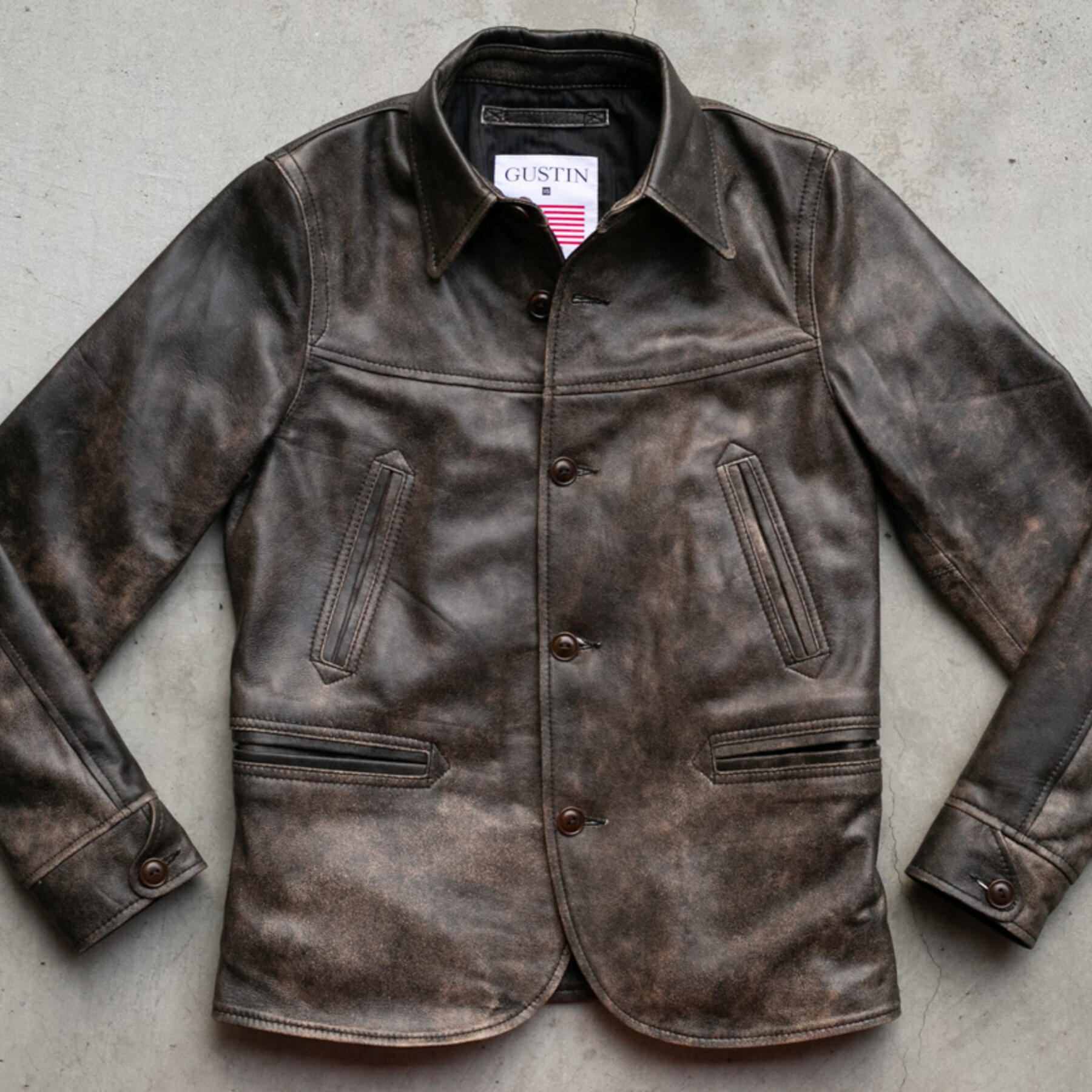 gustin the l4 - lamb antique brown