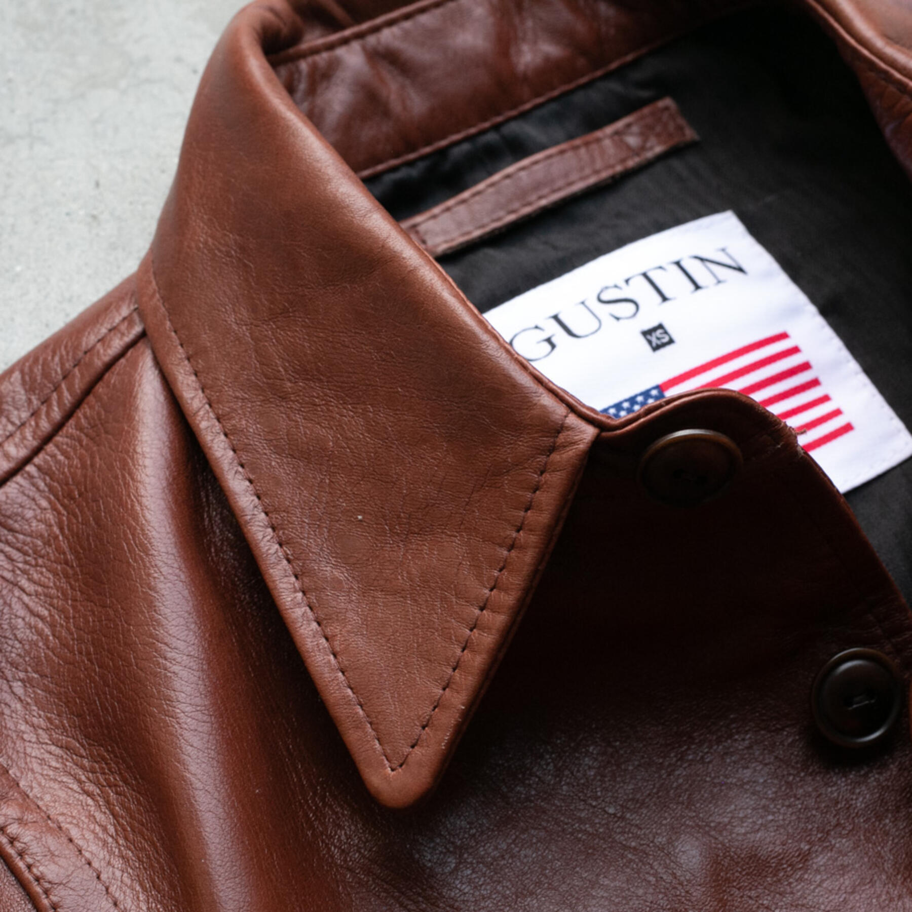 gustin the l4 - horween horsehide bourbon