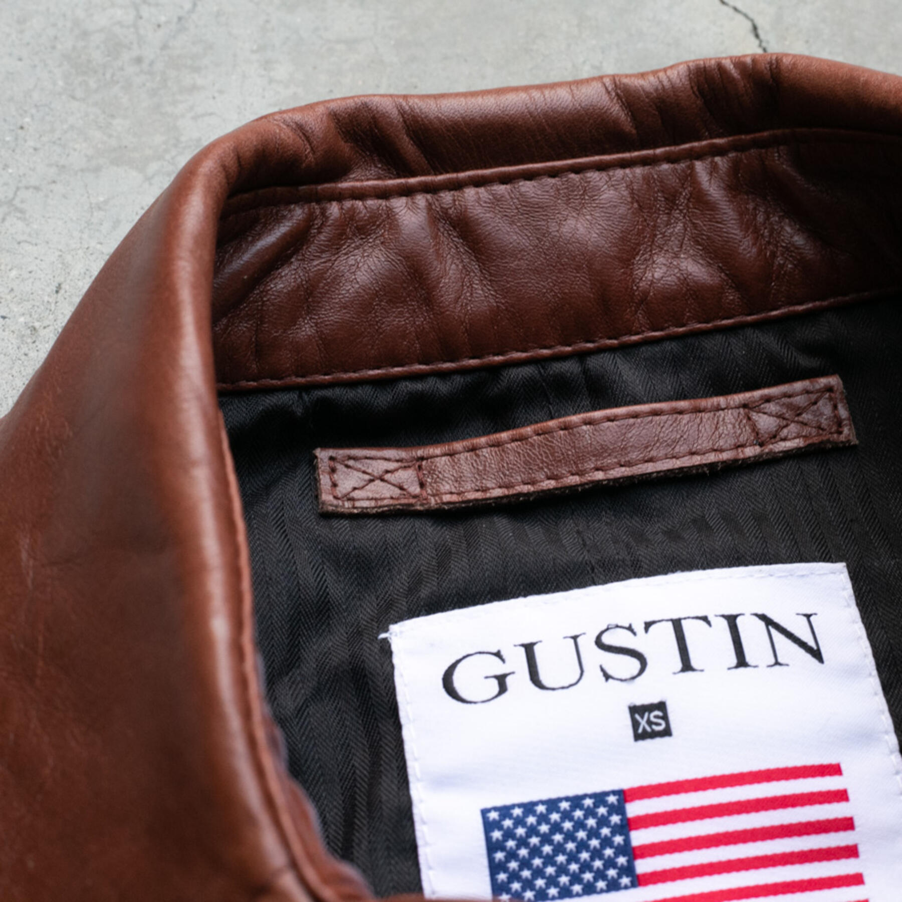 gustin the l4 - horween horsehide bourbon