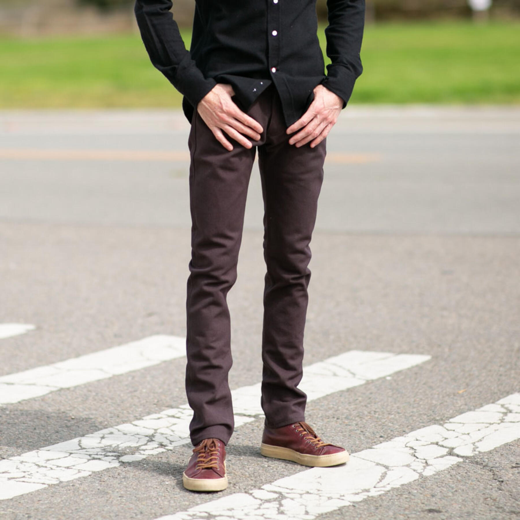 gustin #46 beast duck 5 pocket - redwood