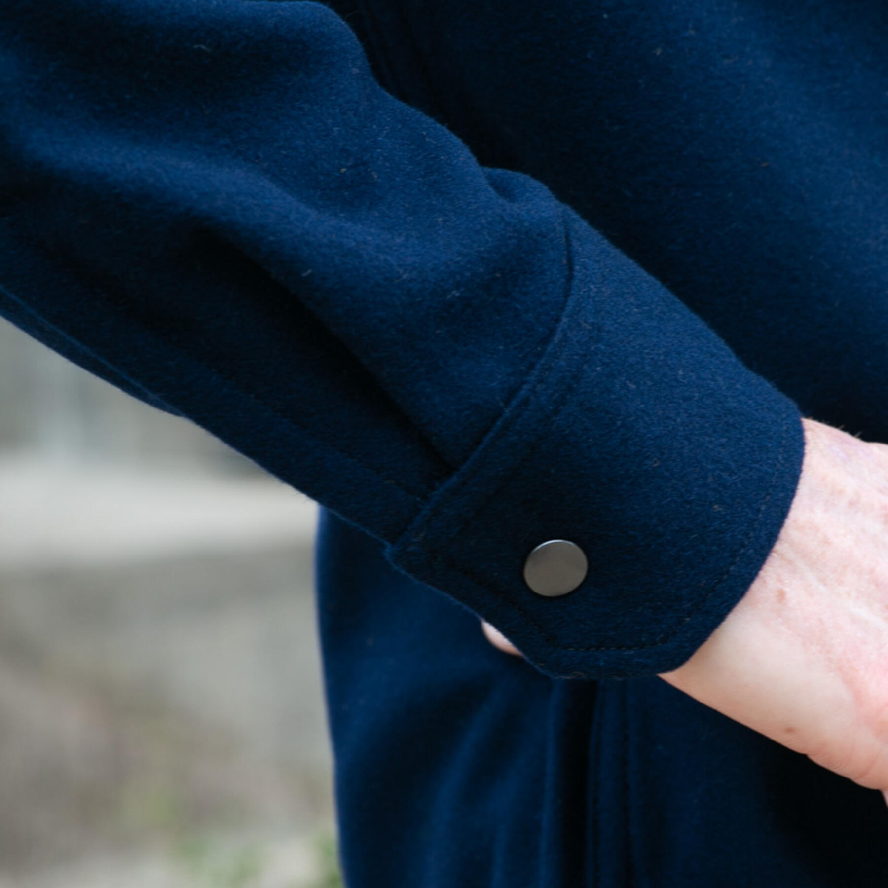 gustin #10 navy wool cpo