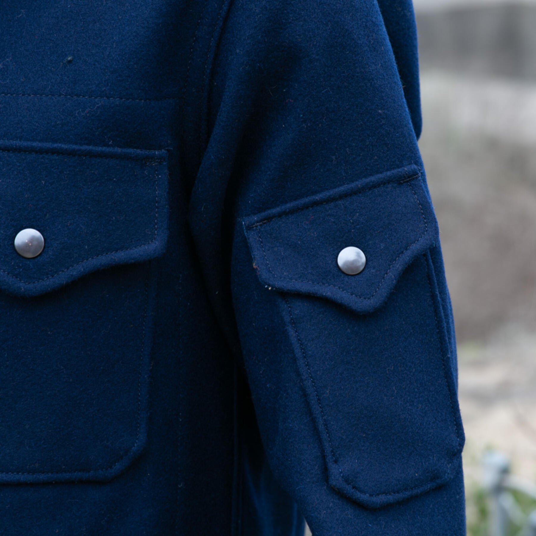 gustin #10 navy wool cpo