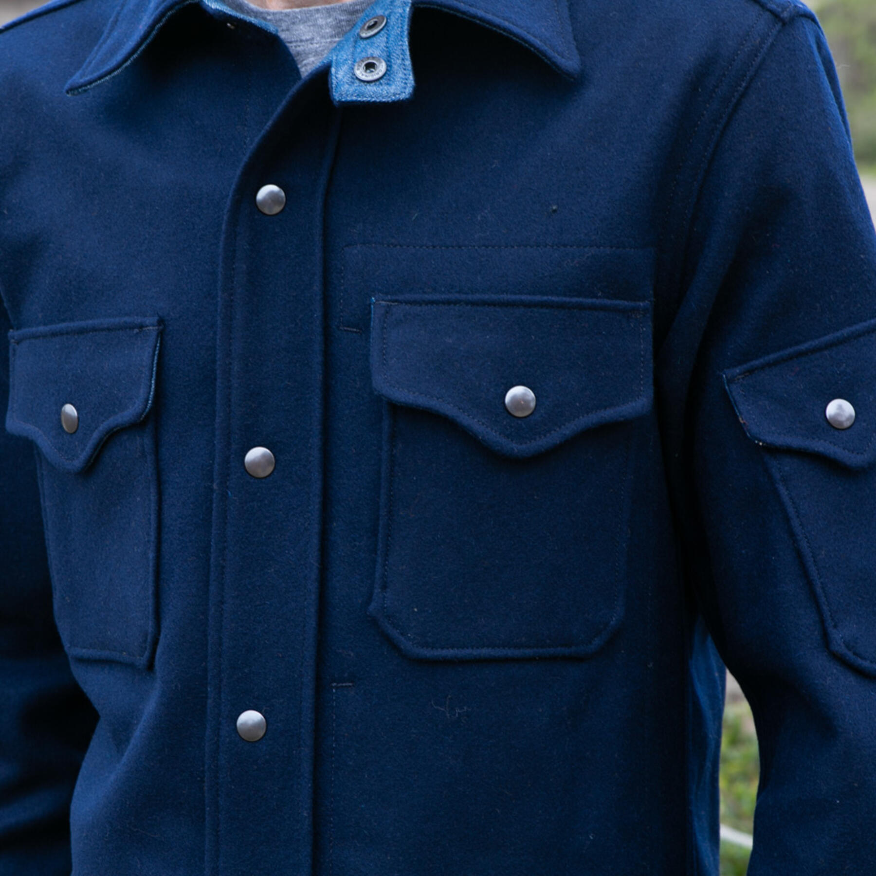 gustin #10 navy wool cpo