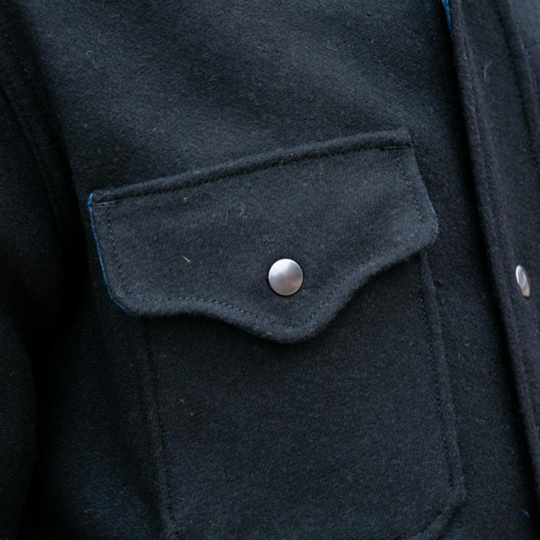 gustin #2 black wool cpo