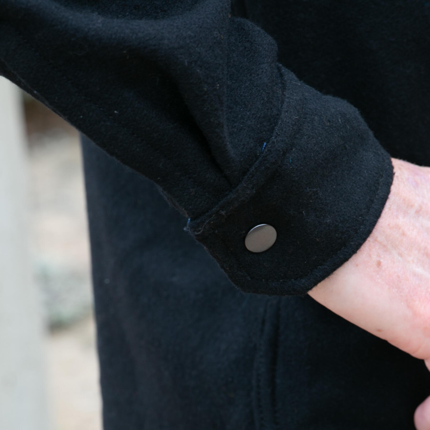 gustin #2 black wool cpo