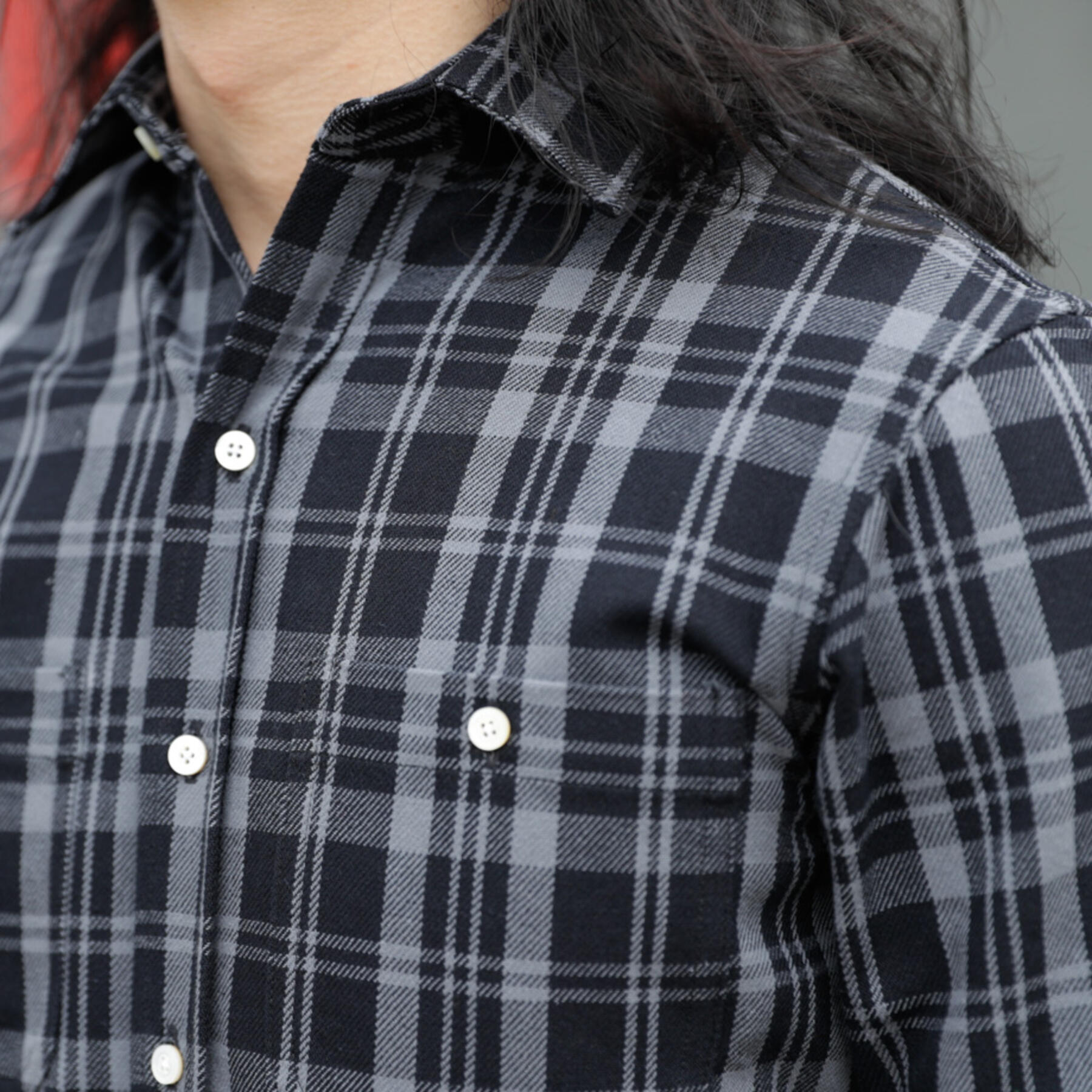 gustin #785 monster plaid - titaniumxblack