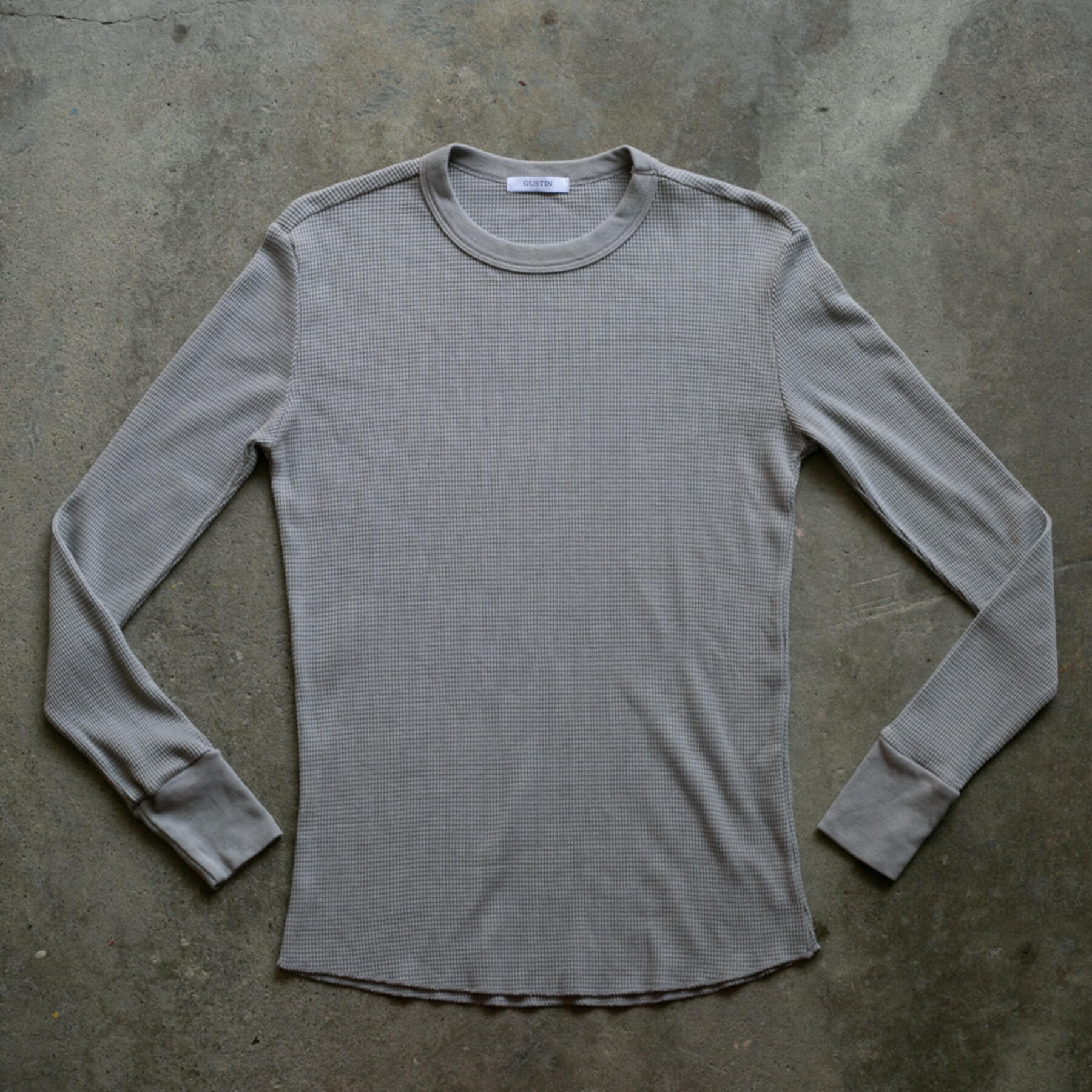 gustin waffle crewneck 6pk
