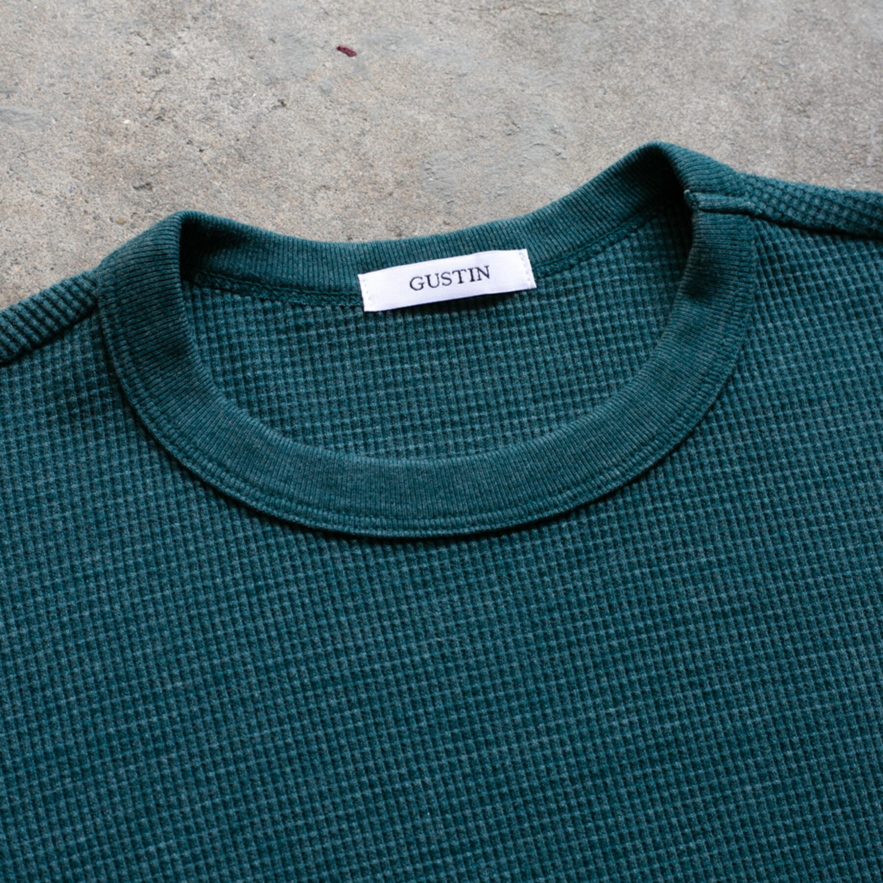 gustin waffle crewneck 6pk