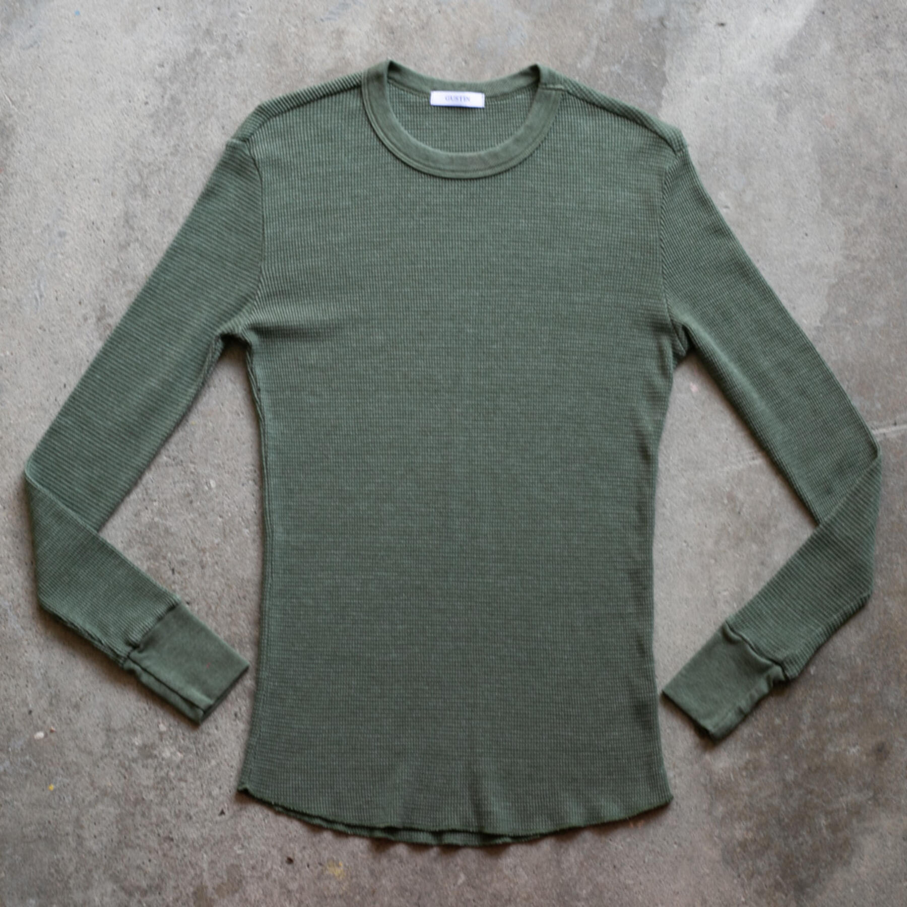 gustin waffle crewneck 6pk