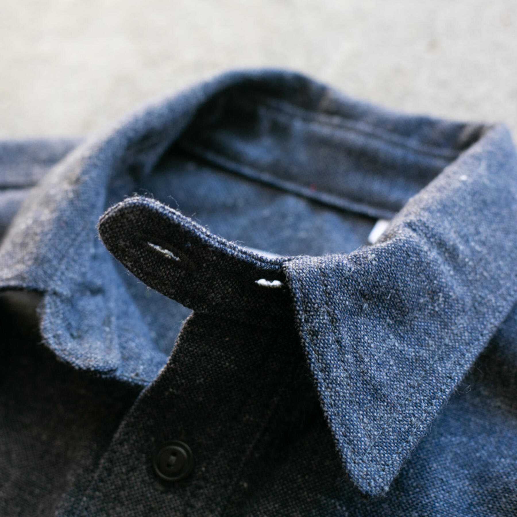 gustin #54 union blue wool workshirt