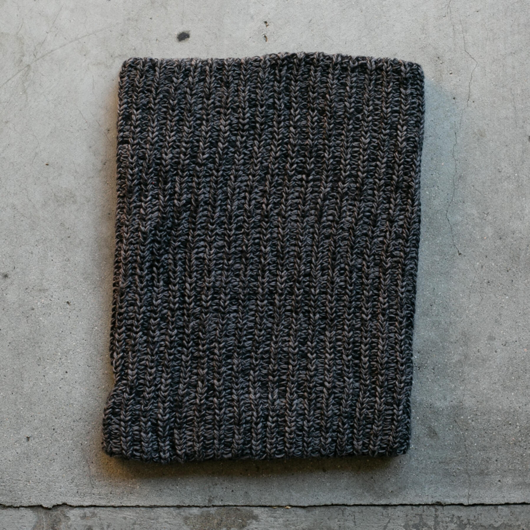 gustin american knit gaiter - charcoalxblack