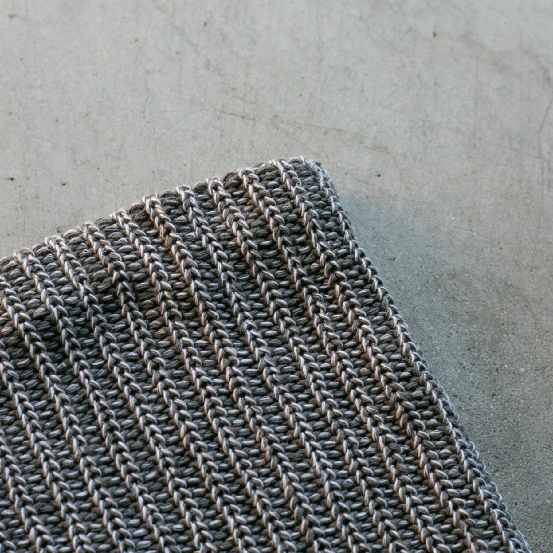 gustin american knit gaiter - greyxwhite