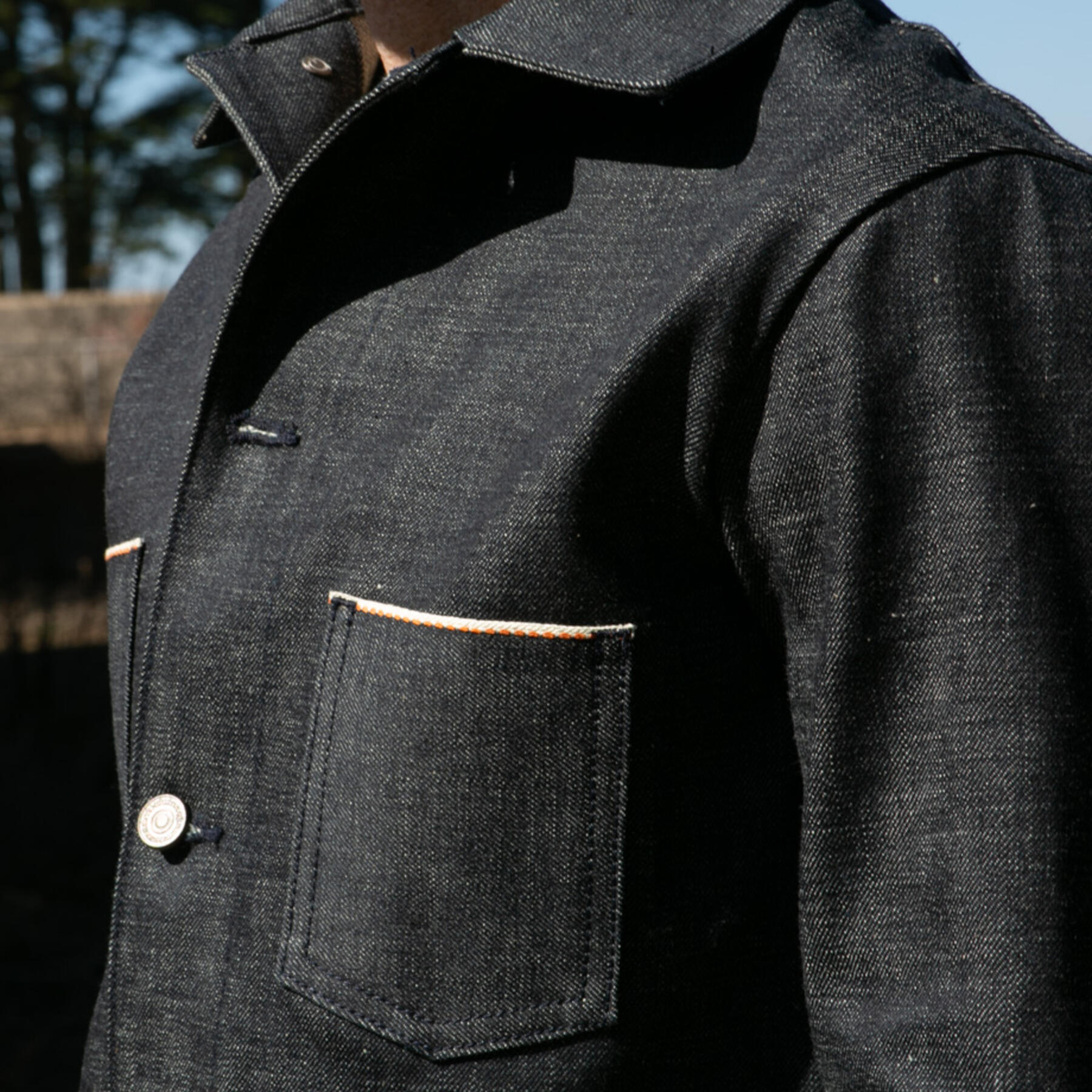 gustin #1 engineer jacket - okayama standard