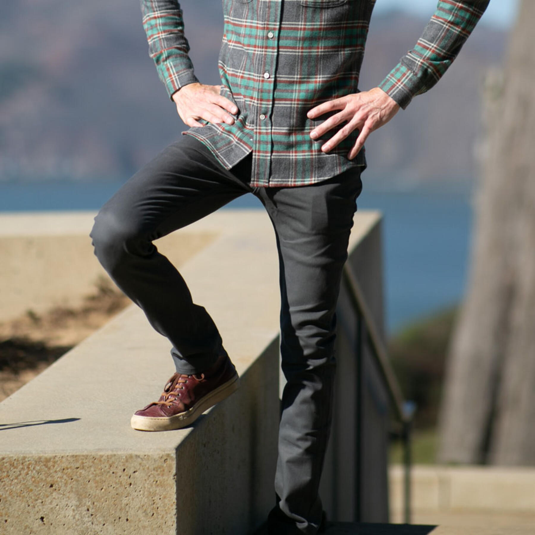 gustin #57 military twill 5 pocket - graphite