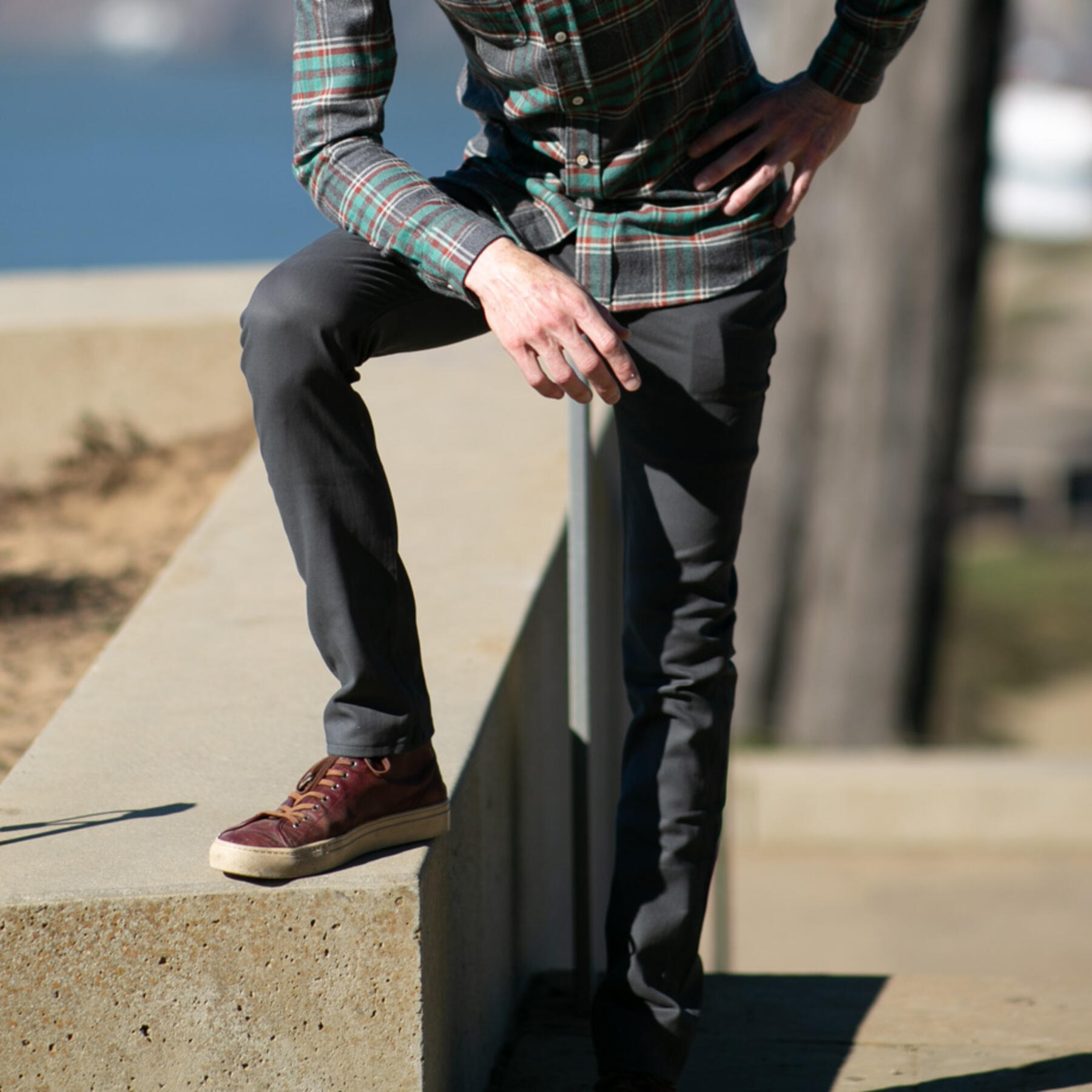gustin #57 military twill 5 pocket - graphite