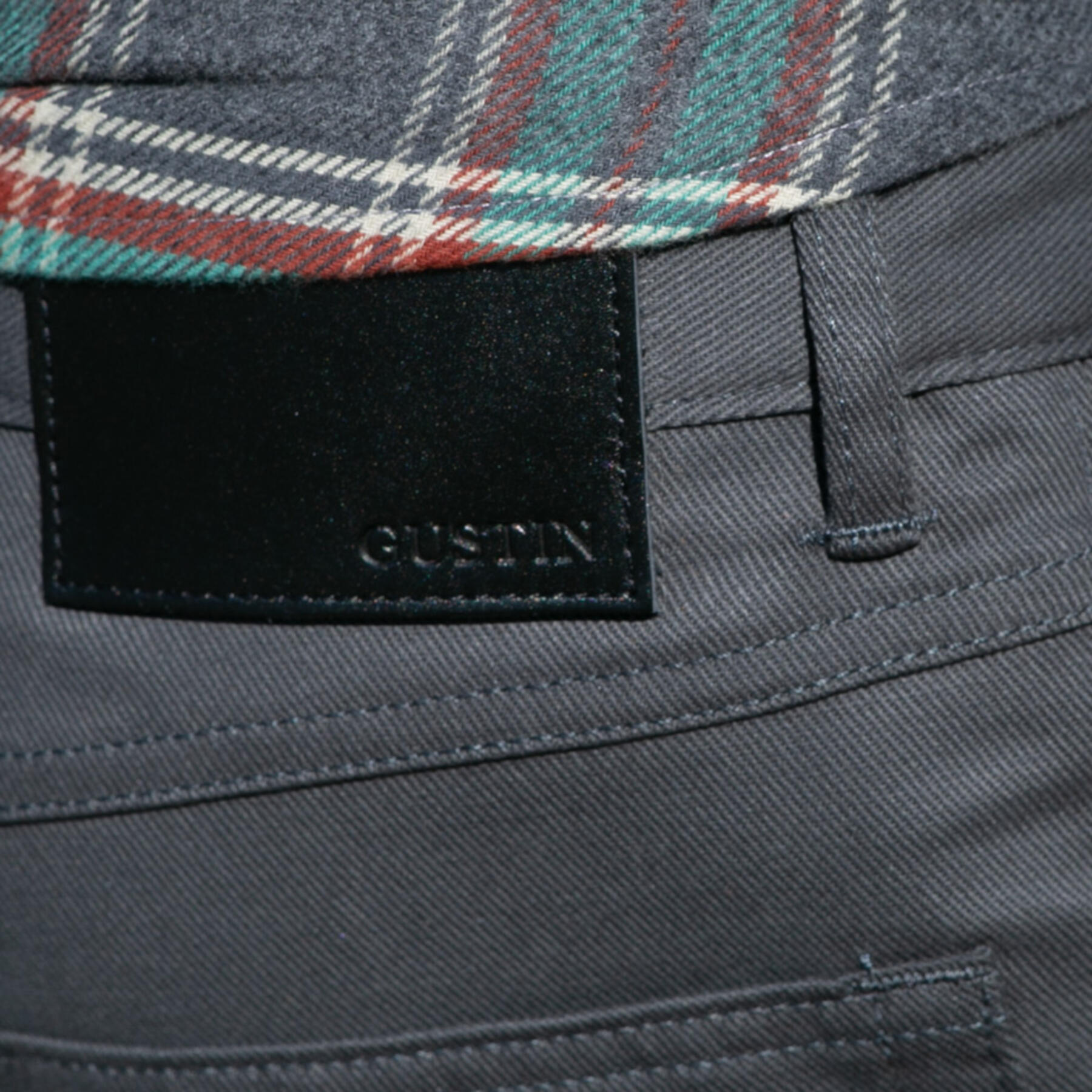 gustin #57 military twill 5 pocket - graphite