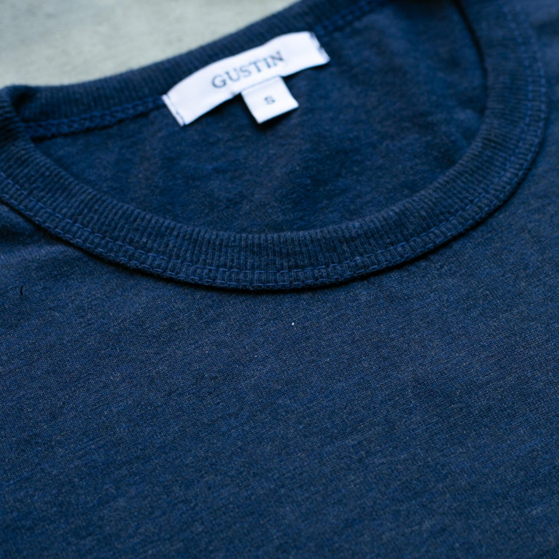 gustin heavyweight heather t-shirt 2 pack (navy)