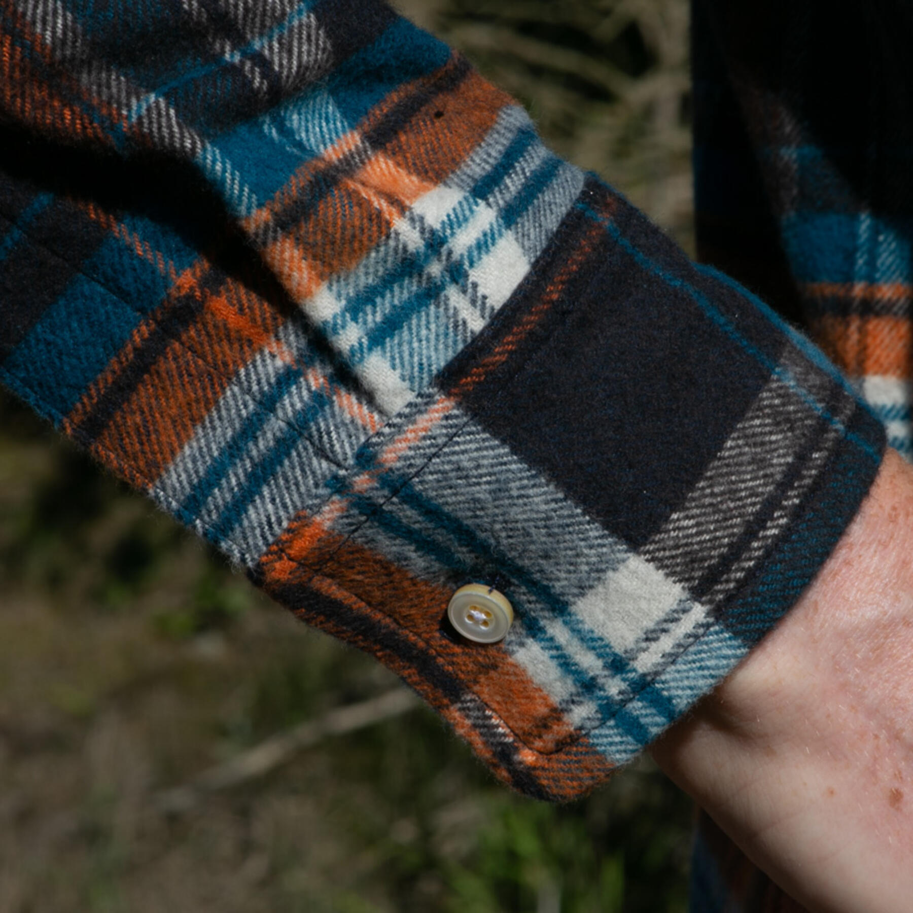 gustin #790 super heavy flannel - gulf oil
