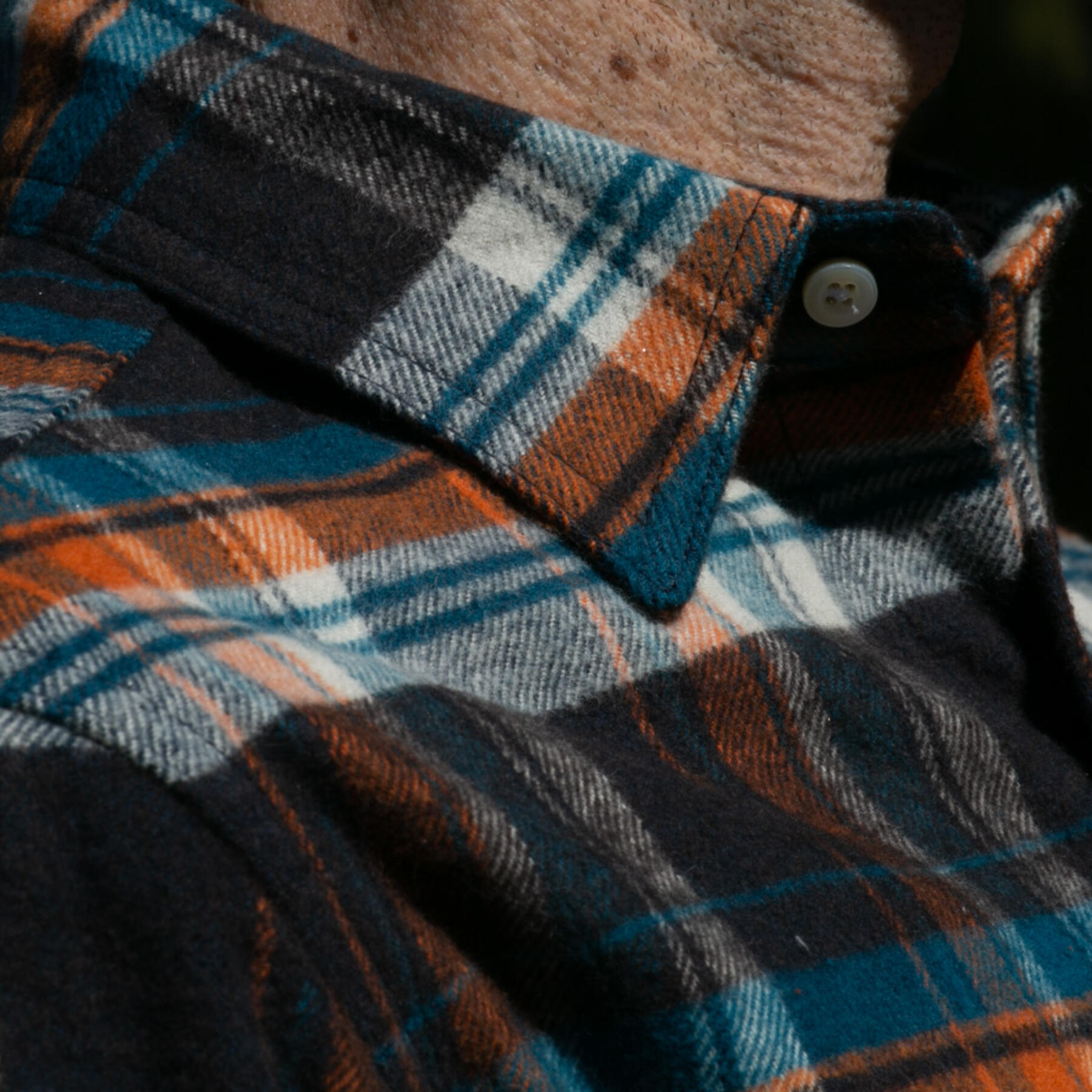 gustin #790 super heavy flannel - gulf oil